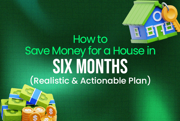How to Save Money for a House in Six Months (Realistic & Actionable Plan)